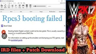 (HINDI) Rpcs3 boot Failed No bootable content was found +IRd files And patch (