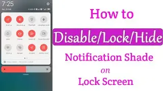 Notification shade | hide 
