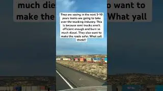 Trucking Is On Its Way Out And So Is Your Job #truckdriver #cdl #longhaul #semi #bigrig #otr