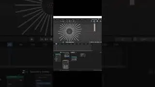 Audio visualizer in blender using geometry nodes  - Blender short video