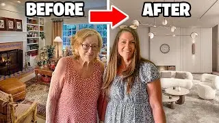 Surprising Kristen's Parents With A HOME MAKEOVER! *EMOTIONAL*