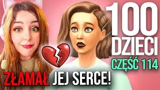 Odrzucił jej miłość i nie chciał dziecka! 💔 100 dzieci challenge!