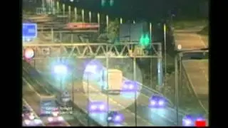 Birmingham: Hungarian truck driver drives the wrong way down the M6 (ITV1 Central coverage)