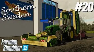 |Singelplayer On Southern Sweden |Mowing| Ep:20| Fs22