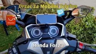 Honda Forza 300/350 Cheap Phone Holder Navigation DIY