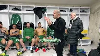 Mustafa Er's locker room speech and our players' celebrations were captured on camera…