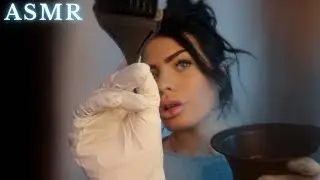 ASMR Hair Salon Deep Conditioning Treatment 🧖🏻‍♀️ (hair play, latex gloves, role play)