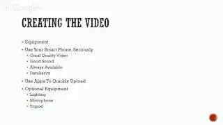 The Magnetic Video Formula