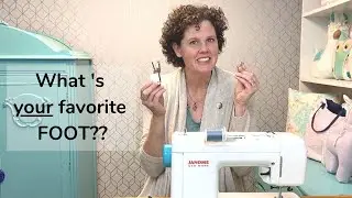 My top 5 Favorite Sewing Machine Feet!