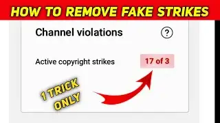 How To Remove Fake Copyright Strikes 2023 | Submit Counter Notification | Helpful Video | WhiteTech