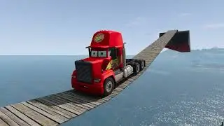 Mack Truck Vs Bridge BeamNG DriveBeamNG Drive