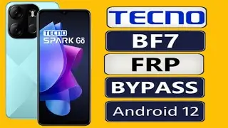 tecno BF7 frp bypass | tecno spark go 2023 | without pc Android 12