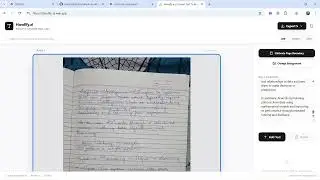 Convert text into handwritten notes || Handwriting ai