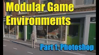 Modular Game Ready Facades 1: Photoshop