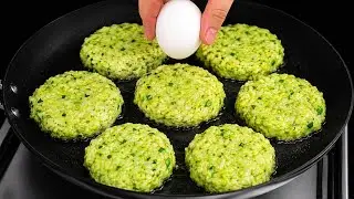 I've never eaten such delicious zucchini! Nobody knows this recipe! Quick and easy!