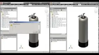 Inventor replace fitting error