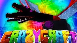 DEFEATING THE QUEEN DRAGON - MINECRAFT'S OLDEST MOD PACK CRAZY CRAFT SURVIVAL #15 | JeromeASF