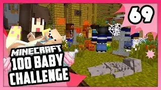 CRAZY HALLOWEEN PARTY! - Minecraft: 100 Baby Challenge - EP 69