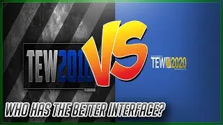 TEW 2020 vs TEW 2016 User Interface (Total Extreme Wrestling)