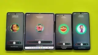 Incoming Call WhatsApp, Skype, Realmi c67, Pixel6, Honor50, Fold Alarm Clock