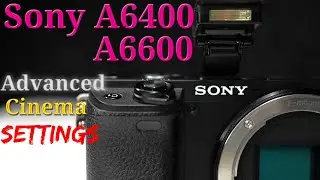 Advanced Cinema Video Settings Sony A6600 A6400