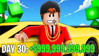 I Spent 30 DAYS as the RICHEST MAN in Brookhaven RP!!
