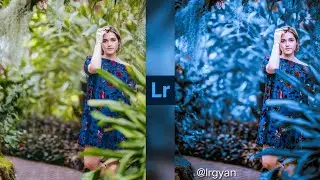 Lightroom Photo Editing Lite Blue Tone | Download Preset Free | Lr Editing Tutorial