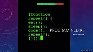 1- Problem Çözme - Program