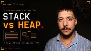 The Two Zones of Memory NOBODY Explains | Stack vs Heap