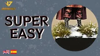 How to make SNOW BASE for yours miniatures 🥶
