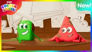 Many Mixes make Brown | FULL EPISODE - S1 E25 | Learn Colours - Kids Cartoons | Colourblocks