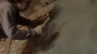 Plastering walls with cement-sand mortar. How not to do it. Part 2.