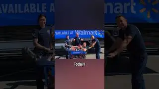 It’s official! We are in @Walmart!