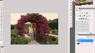 Photoshop cs5 - Fotomontaje en paisaje