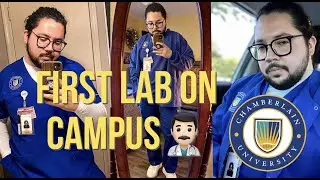 First Lab on Campus! | Health Assessment | Chamberlain University
