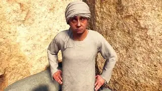 Staring at an NPC for 6 minutes in INDIANA JONES AND THE GREAT CIRCLE