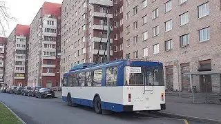 Троллейбус, маршрут №29 МТрЗ-6223 б.1865 (24.10.2021) Санкт-Петербург