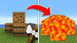 Hardcore, but breaking blocks spawns lava