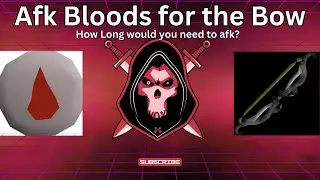 OSRS-Can AFK Blood Runecraft get you a T bow?(Best weapon in osrs)