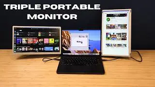 Alecewey S6 Triple Screen Portable Monitor: The Ultimate Laptop Tool