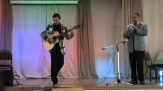 В джазе только дедушки (Кларнет,гитара,степ) Down by The Riverside