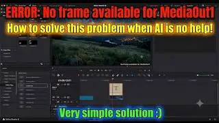 DaVinci Resolve: Solving 