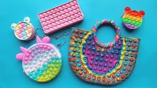 Pop It Bag Compilation - Purse, Case, Crossbag, Handbag