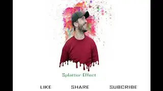 Dripping Effect | Splatter Effect | Photoshop Editing Tutorial | Photoshop Tutorial | KEP