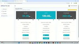 How to Upgrade Your Plan in bookforjob new