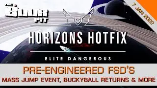 Elite Dangerous: Double Pre-Engineered FSDs Return, Horizons Hotfix Incoming, Mass Jump Event & More