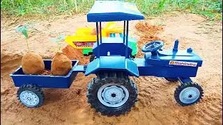 #Tractor loding tree || Tractor trolley loding|| Rk Toy || Tata Dumper Truck Loding Plants || #6