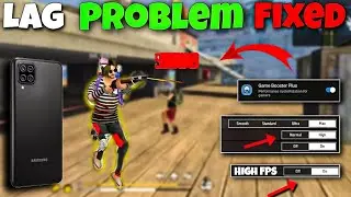 Lag Problem Fixed 🎯 In Free Fire 🔥 On Samsung Galaxy A12