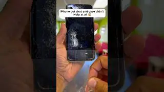 This #iphone got shot and surprisingly survived 😱 #shorts #iphone15 #apple #ios #samsung #android