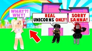 This Is The WORST Unicorn Club Ever And You Wont Believe What Happened In Adopt Me! (Roblox)